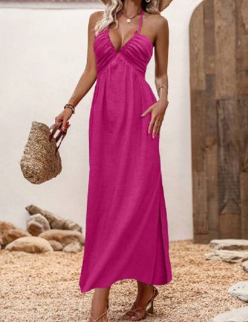 Rochie lunga SHEIN, roz