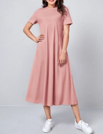 Rochie medie SHEIN, roz