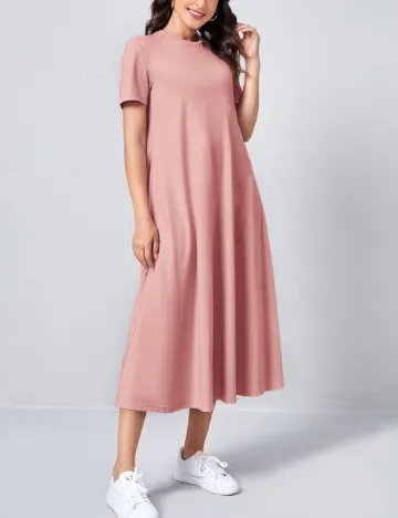 Rochie medie SHEIN, roz