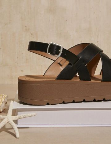 Sandale SHEIN, negru