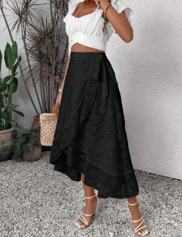 Fusta SHEIN, negru Negru