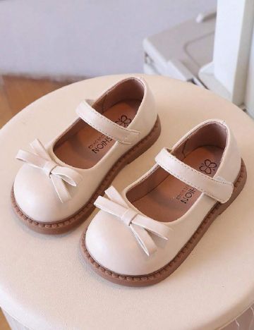 Pantofi Shein Kids, crem
