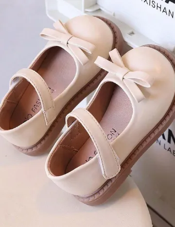 Pantofi Shein Kids, crem