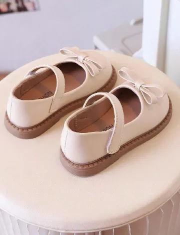 Pantofi Shein Kids, crem