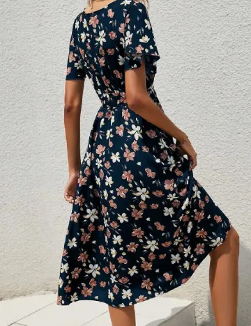 Rochie scurta SHEIN, floral print