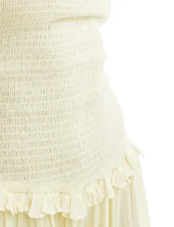 Rochie de plaja COLLUSION, galben