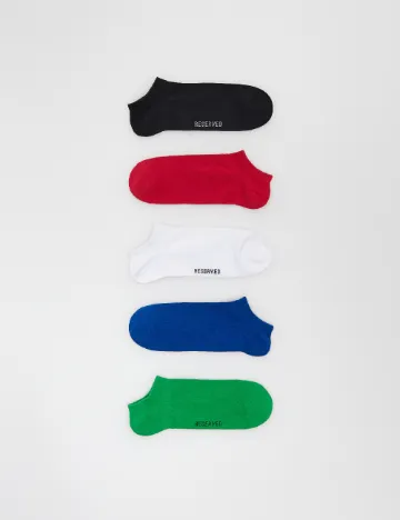 Set sosete 5 perechi Reserved, mix culori