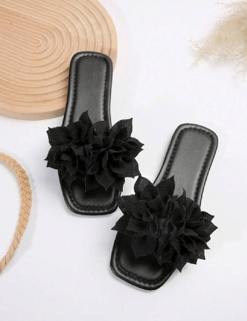 Slapi SHEIN, negru