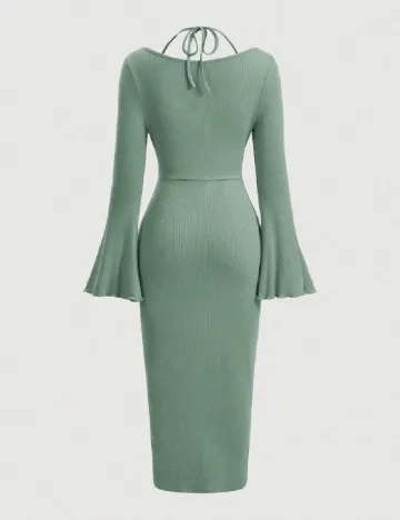 Rochie medie SHEIN, verde