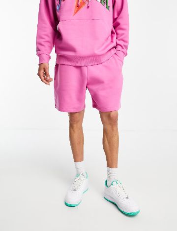 Pantaloni scurti ASOS, roz