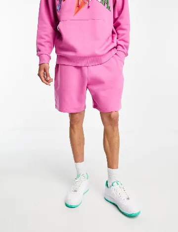 Pantaloni scurti ASOS, roz