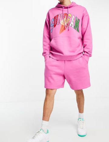 Pantaloni scurti ASOS, roz