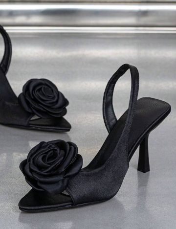 Sandale SHEIN, negru