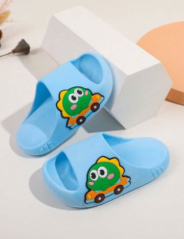 Slapi Shein Kids, albastru