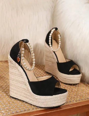 Sandale SHEIN, negru