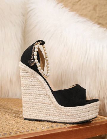 Sandale SHEIN, negru