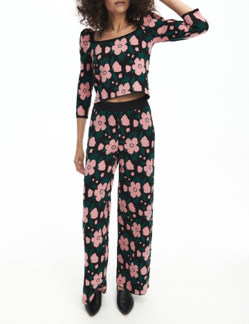 Top Reserved, floral print