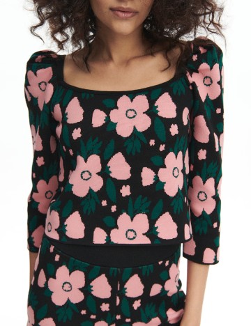 Top Reserved, floral print