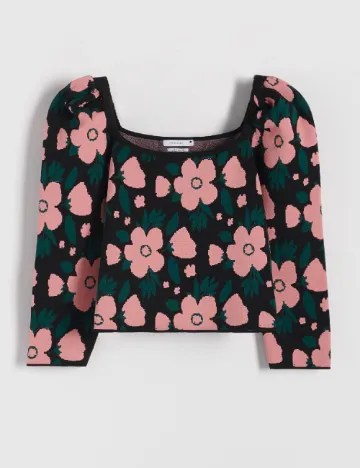 Top Reserved, floral print