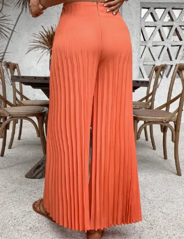 Pantaloni SHEIN, portocaliu