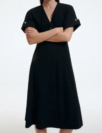 Rochie medie Reserved, negru