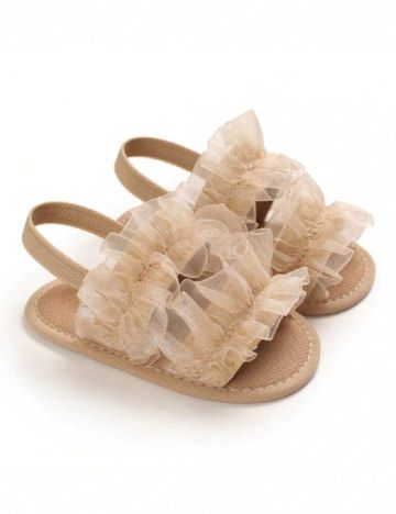 Sandale Shein Kids, crem