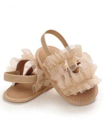 Sandale Shein Kids, crem