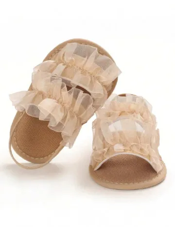 Sandale Shein Kids, crem