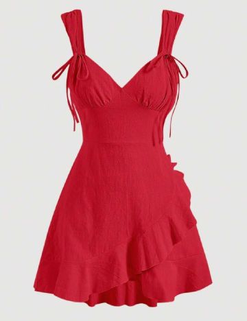 Rochie scurta SHEIN, rosu