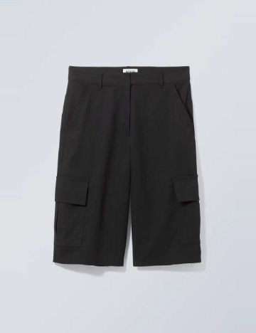 Pantaloni scurti Weekday, negru