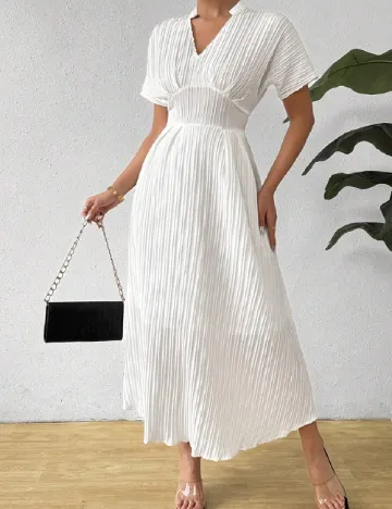 Rochie medie SHEIN, alb