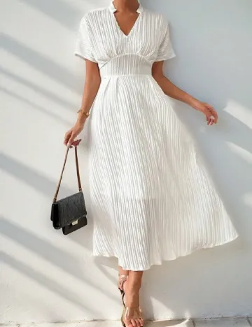 Rochie medie SHEIN, alb