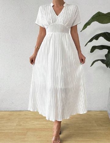 Rochie medie SHEIN, alb