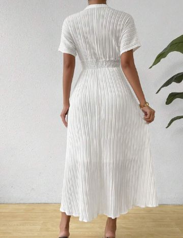 Rochie medie SHEIN, alb