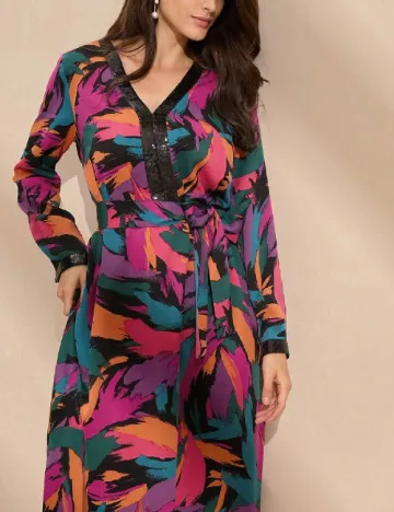 Rochie lunga Anewsta, mix culori Mix culori