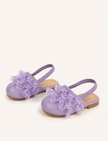 Pantofi Shein Kids, mov