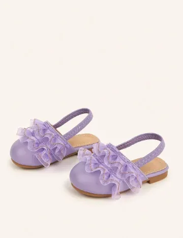 Pantofi Shein Kids, mov