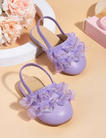 Pantofi Shein Kids, mov