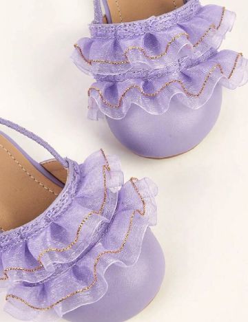 Pantofi Shein Kids, mov