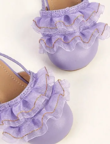 Pantofi Shein Kids, mov