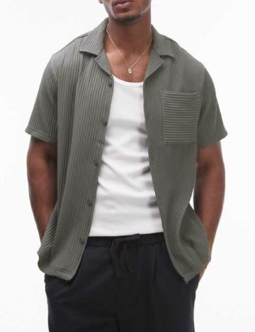 Camasa Topman, gri