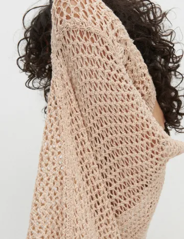 Cardigan Reserved, crem