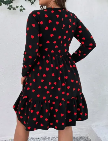 Rochie scurta SHEIN CURVE, negru Negru