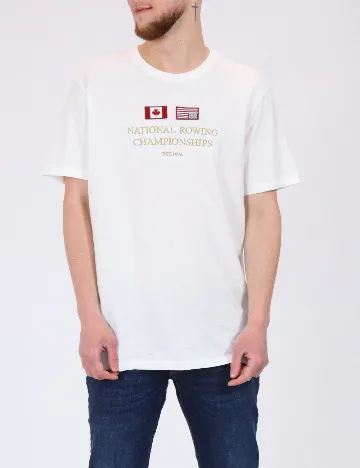 Tricou Reserved, alb