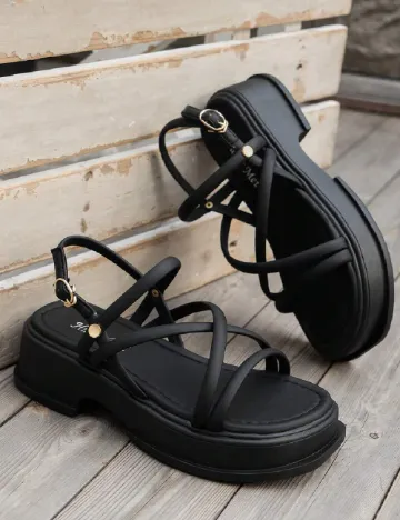 Sandale SHEIN, negru
