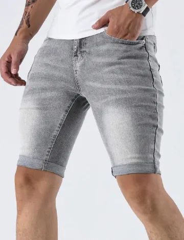 Pantaloni scurti SHEIN, gri