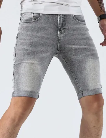 Pantaloni scurti SHEIN, gri