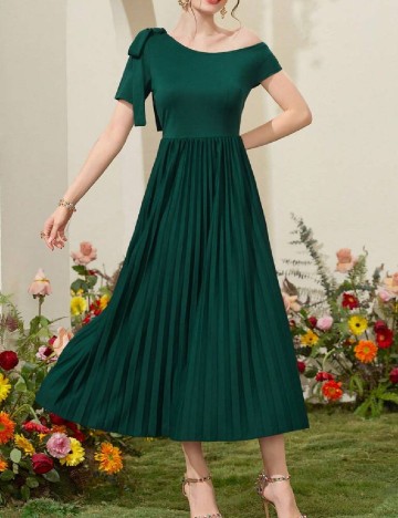 Rochie lunga SHEIN, verde