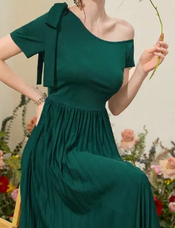 Rochie lunga SHEIN, verde