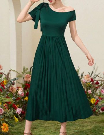 Rochie lunga SHEIN, verde